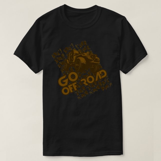 Gehen Sie aus dem Ausland T-Shirt (Design vorne)