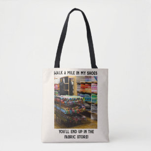 Gehen Sie eine Meile in meinen Schuhen Tasche