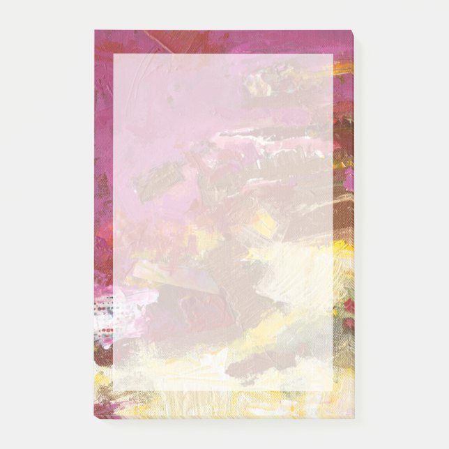 Gehen Sie mir durch Post-it Klebezettel (Vorderseite)