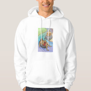 Gehen Sie mit der Blume von Rock Water Hoodie
