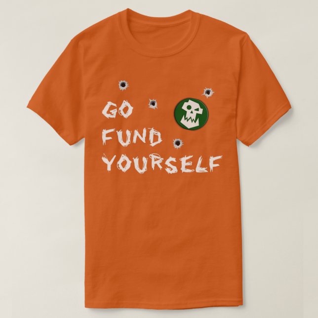 Gehen Sie selbst T-Shirt (Design vorne)