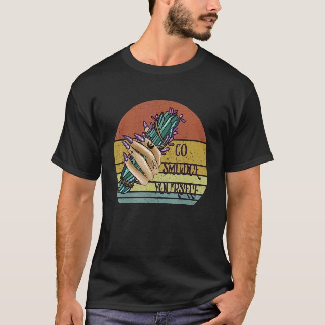 Gehen Sie Selbstverschmutzende Schmutz-Hexen reini T-Shirt (Vorderseite)