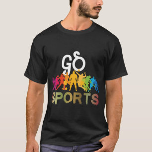 Gehen Sie Sport Funny Sarkastische Ausspruch Sloga T-Shirt