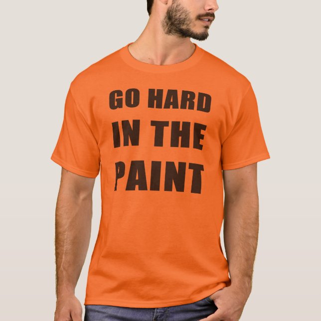 Gehen Sie stark in die Farbe T-Shirt (Vorderseite)