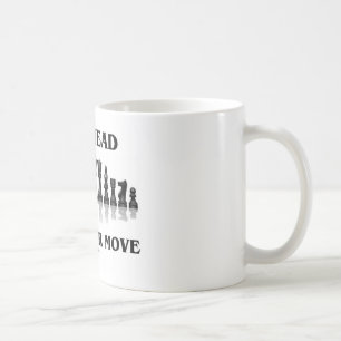 Gehen Sie trifft voran Ihre Maßnahme (Schach-Set) Kaffeetasse