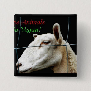 Gehen Sie vegan Button