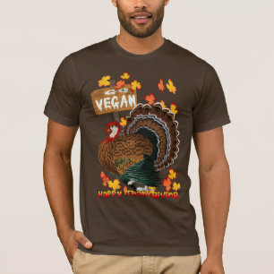 Gehen Sie vegan! Erntedank-Shirts T-Shirt