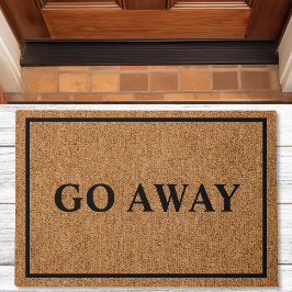 Gehen Sie von Custom Introvert Funny Doormat weg Fußmatte