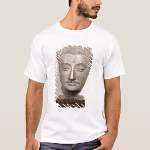 Gehen Sie von einer Statue des Buddhas, von voran T-Shirt