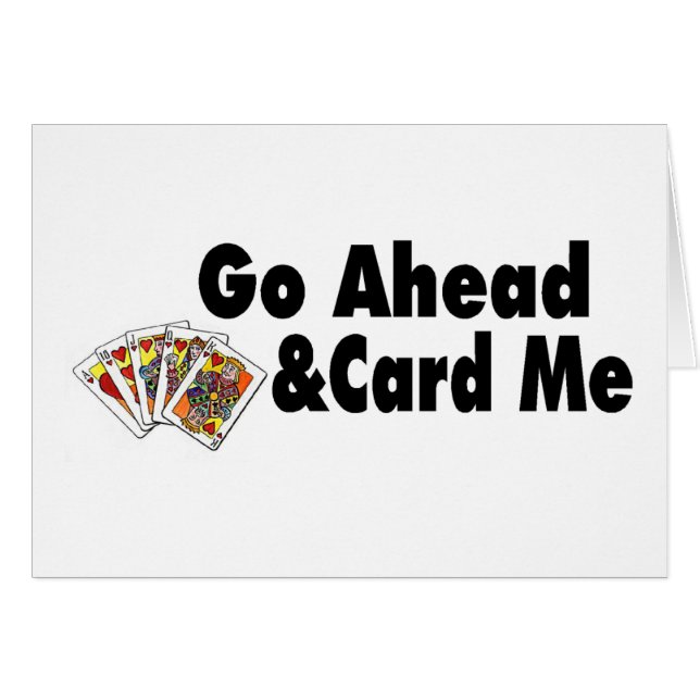 Gehen Sie voran u. kardieren Sie mich (Vorderseite (Horizontal))