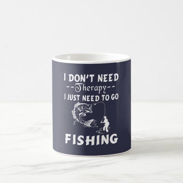 GEHEN SIE ZU FISCHEN KAFFEETASSE (Mittel)