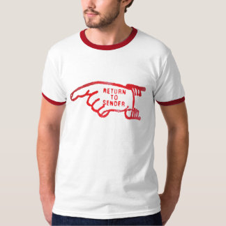 Gehen Sie zum Absender zurück T-Shirt