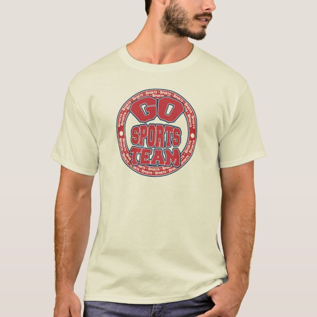 Gehen Sport-Team T-Shirt (Vorderseite)