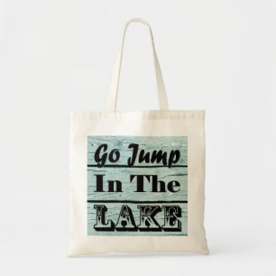 Gehen Sprung im See, Taschen-Tasche Tragetasche