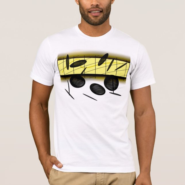 GEHEN Szenen-gelber T - Shirt (Vorderseite)