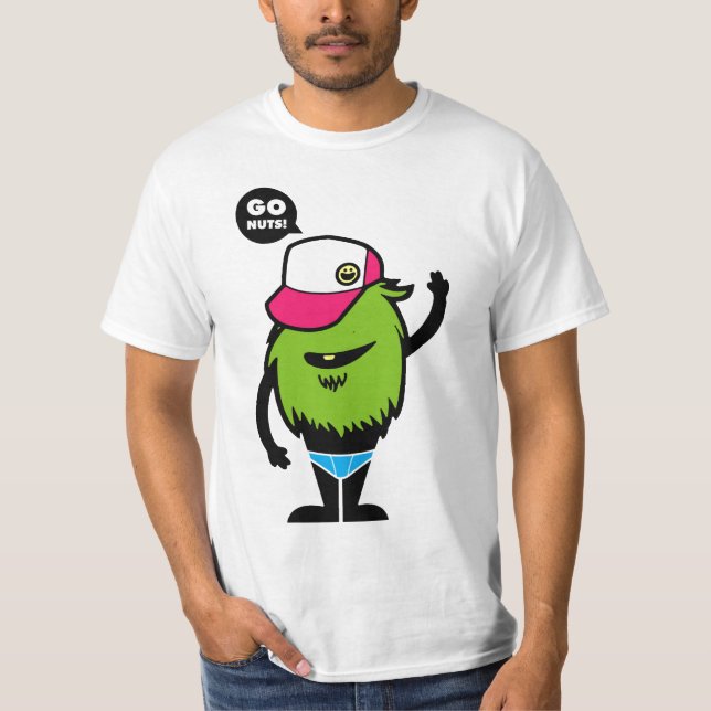 Gehen T - Shirt Nuts (Vorderseite)