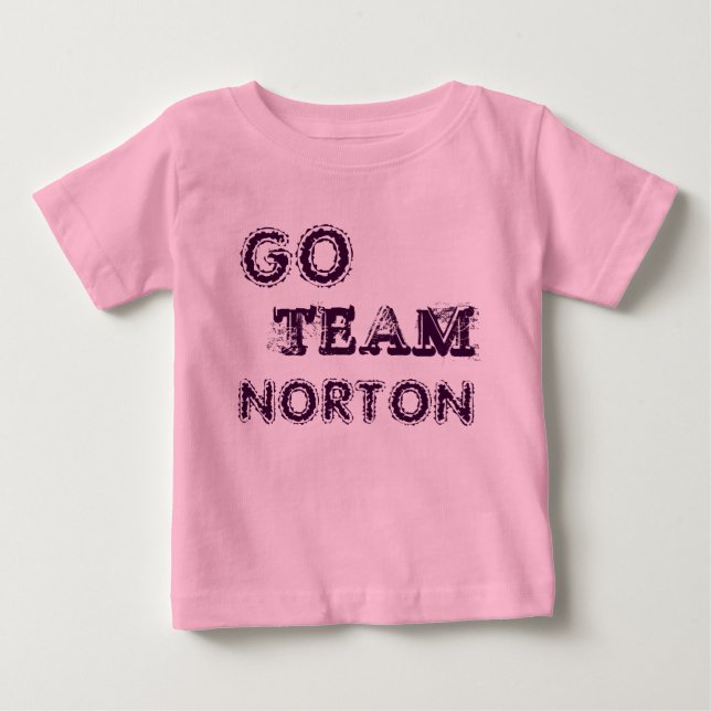 Gehen Team-Stadtfan-Shirt Baby T-shirt (Vorderseite)