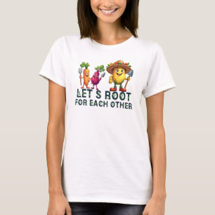 Gehen wir aneinander vorbei, Gartenarbeit T-Shirt