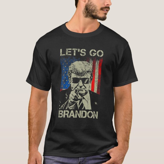 Gehen wir Branson Brandon Funny Conservative Anti  T-Shirt (Vorderseite)