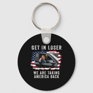 Gehen wir locker und bringen Amerika zurück 1 Schlüsselanhänger