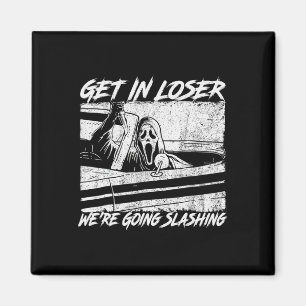 Gehen wir locker, wir werden Horror Halloween stür Magnet