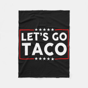 Gehen wir Taco 1 Fleecedecke