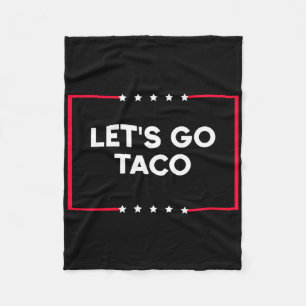 Gehen wir Taco 7 Fleecedecke