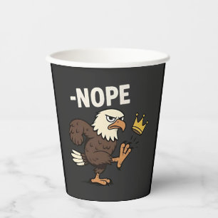 Gehen wir TACO Trump 4. Juli Taco Liebhaber Pappbecher