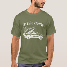 Gehen wir zum Fischerboot und SUV Car