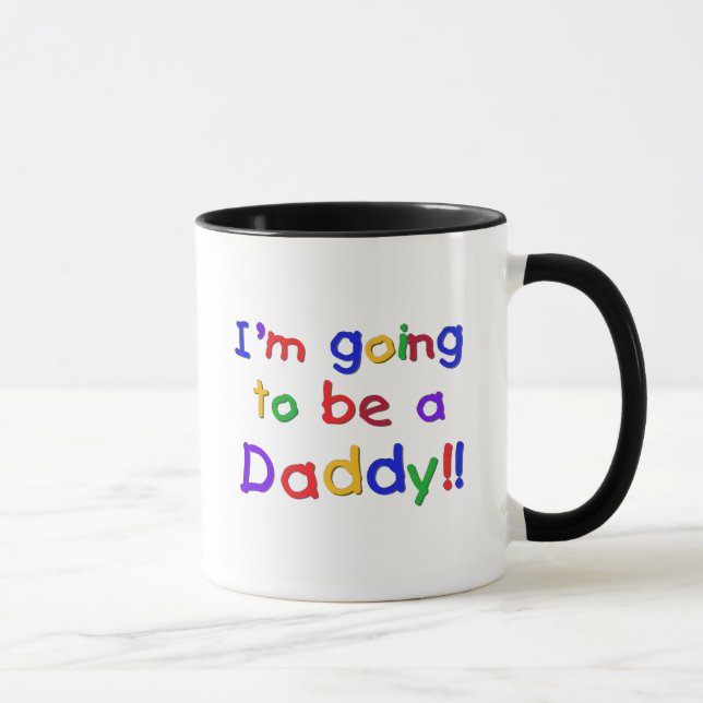 Gehen, zu sein Vater-Primärfarben Tasse (Rechts)