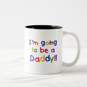 Gehen, zu sein Vater-Primärfarben Zweifarbige Tasse
