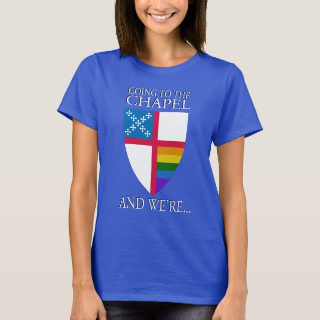 Gehen zum T - Shirt der Kapellen-Frauen (Vorderseite)