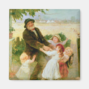 Gehen zur Messe Magnet