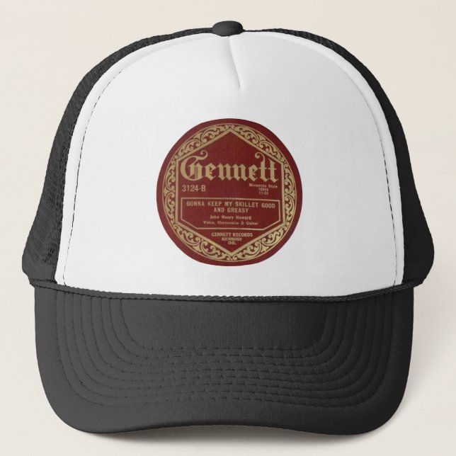 "Gehend, meinen Skillet gut und schmierig zu Truckerkappe (Vorderseite)