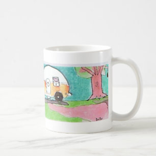 Gehende Campings-Tasse Kaffeetasse