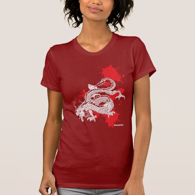Gehender Drache T-Shirt (Vorderseite)