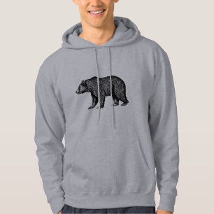Gehender Grizzlybär Hoodie