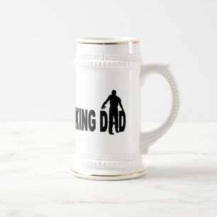 Gehender Vater (Zombie) Bierglas