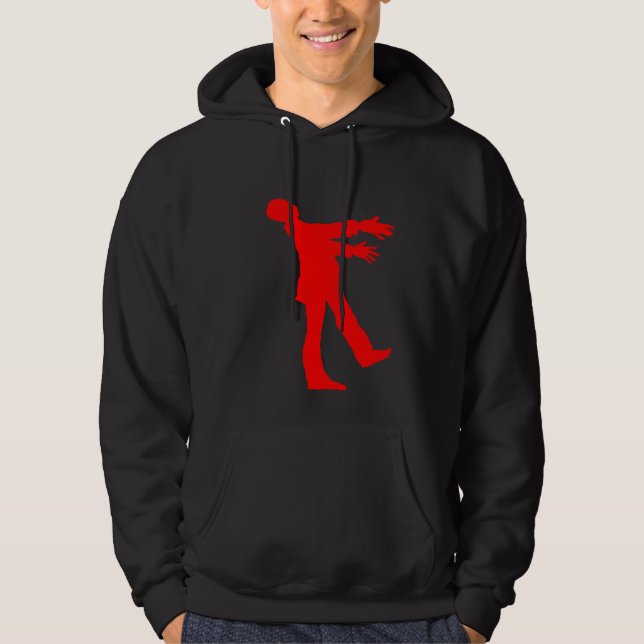 Gehender ZombieHoodie Hoodie (Vorderseite)