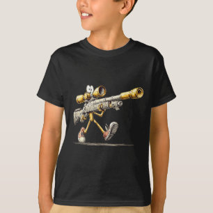 Gehendes Gewehrkostüm für Präzisionsschütze T-Shirt