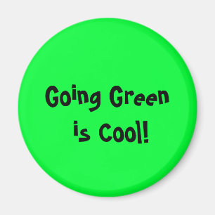 Gehendes Grün ist cool! Magnet