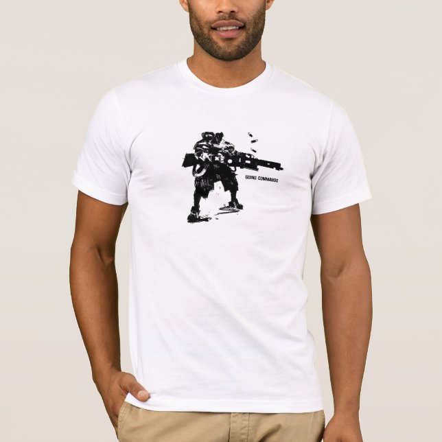 Gehendes Kommando-T-Shirt T-Shirt (Vorderseite)