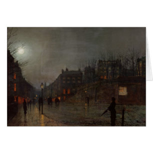 Gehendes Zuhause Johns Atkinson Grimshaw an