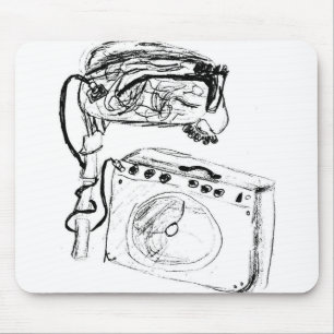 Gehirn-Ampere-Mausunterlage Mousepad