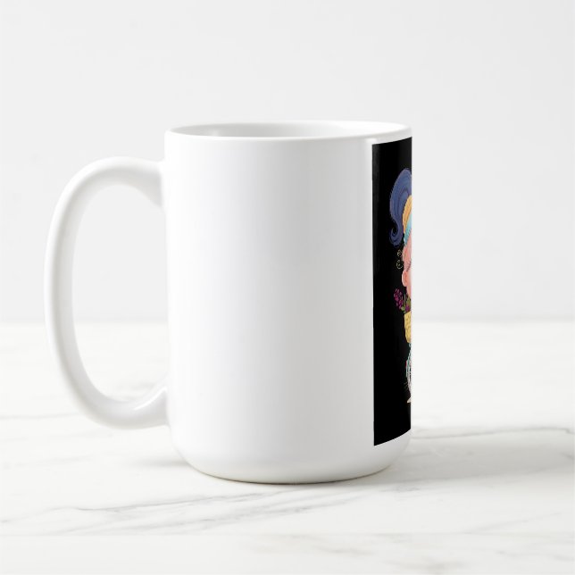 Gehirn auf Pause: Das bin ich! Jetzt Kaffeetasse (Links)