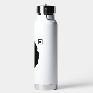 Gehirn-Datenmatrix Trinkflasche