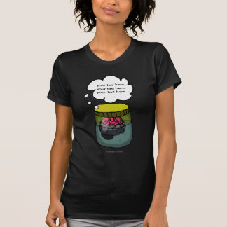 Gehirn in einem Bottich T-Shirt