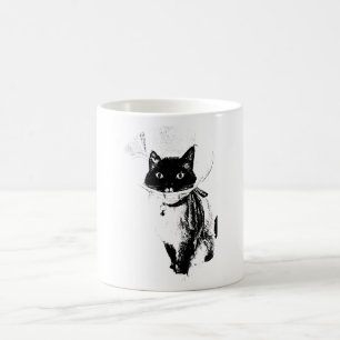 Gehirn in einem Knochen Kaffeetasse