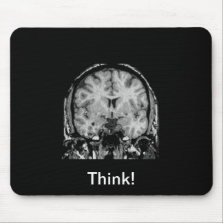 Gehirn MRI, Kranzscheibe Mousepad