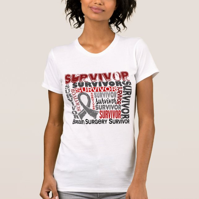 Gehirn-Operation des Überlebend-10 T-Shirt (Vorderseite)